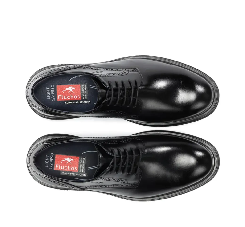 BELGAS F0630 Zapato Negro