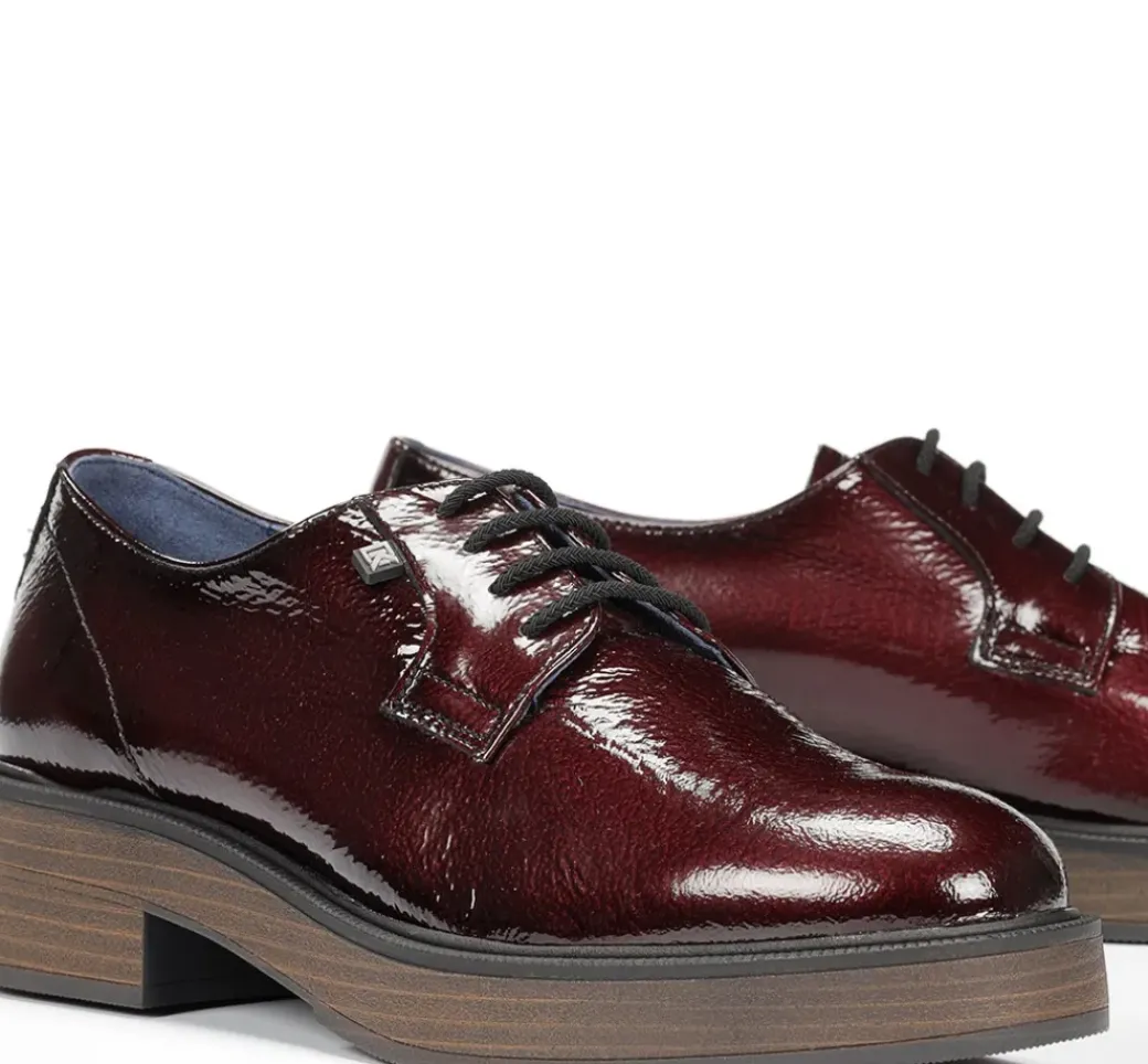 IDALY D9387 Zapato Burdeos