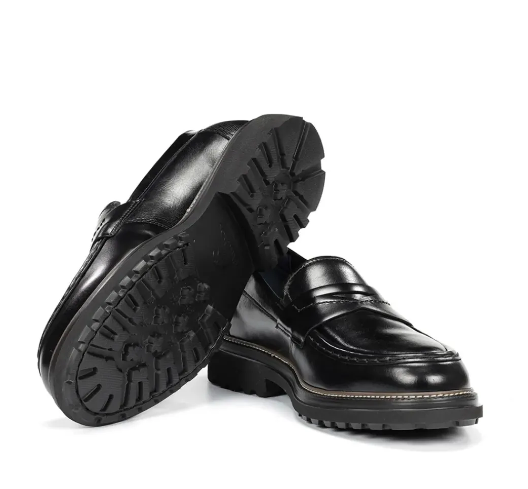 LINCON F2058 Mocasín Negro