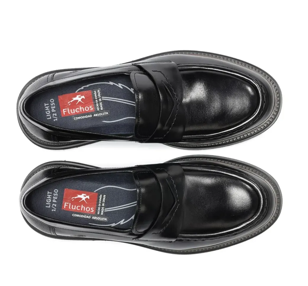 LINCON F2058 Mocasín Negro