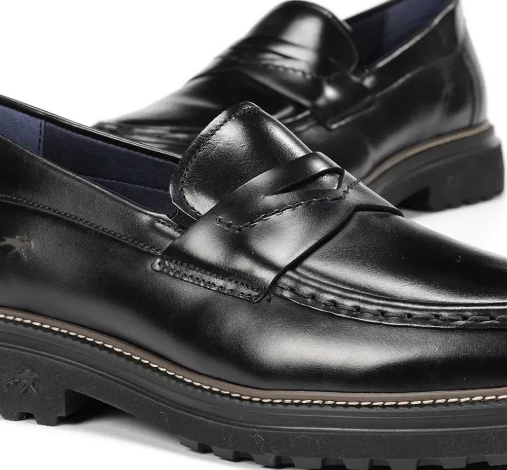 LINCON F2058 Mocasín Negro