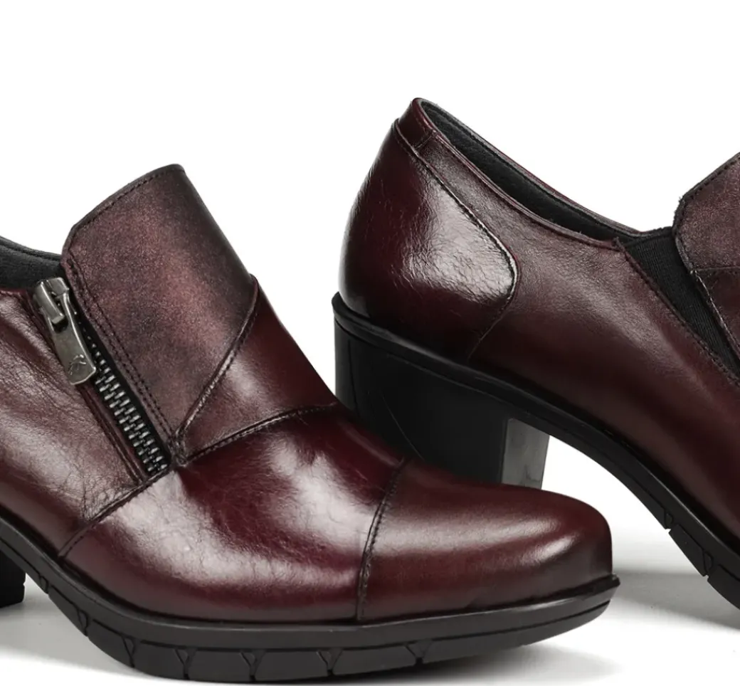 NYDIA F1802 Slip On Burdeos
