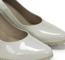 TIAN D8739 Zapato de Tacón Blanco