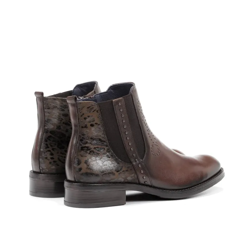 TIERRA D8259 Botín Marrón