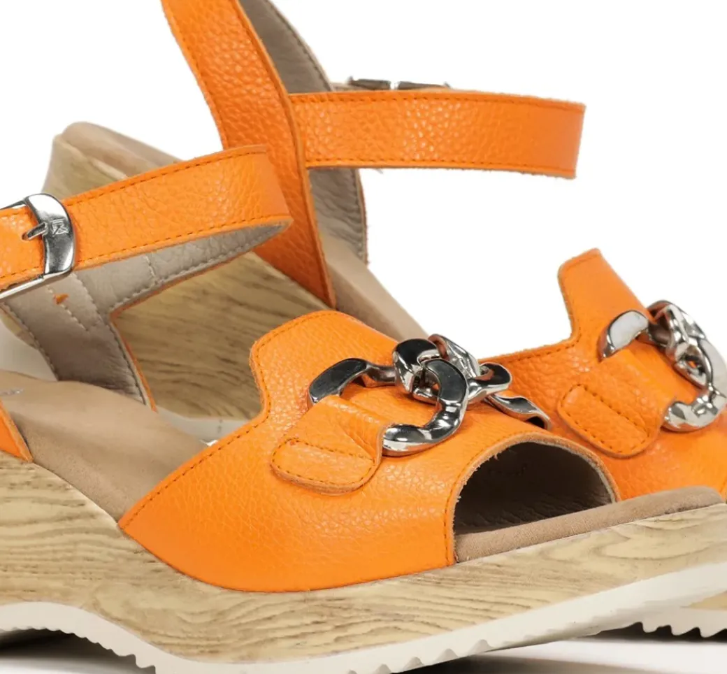 UBARI D9034 Sandalia Naranja